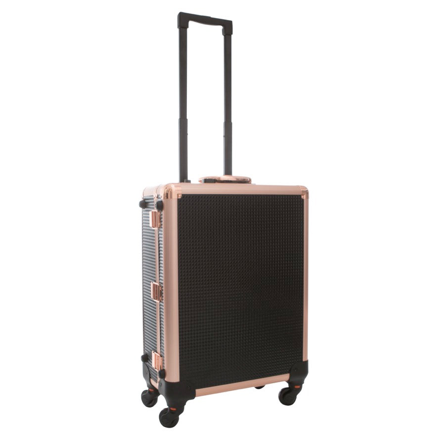 SlayCase® XL Vanity Travel Case in Black & Rose Gold