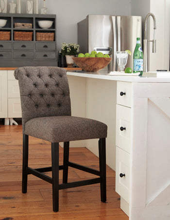 Counter Height Bar Stool Charcoal