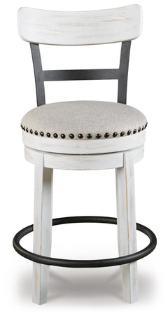 Valebeck Counter Height Dining Table and 6 Barstools