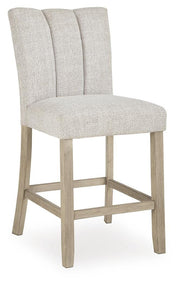 Karmenton Upholstered Barstool (2/CN)