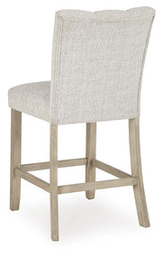 Karmenton Upholstered Barstool (2/CN)