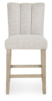 Karmenton Upholstered Barstool (2/CN)