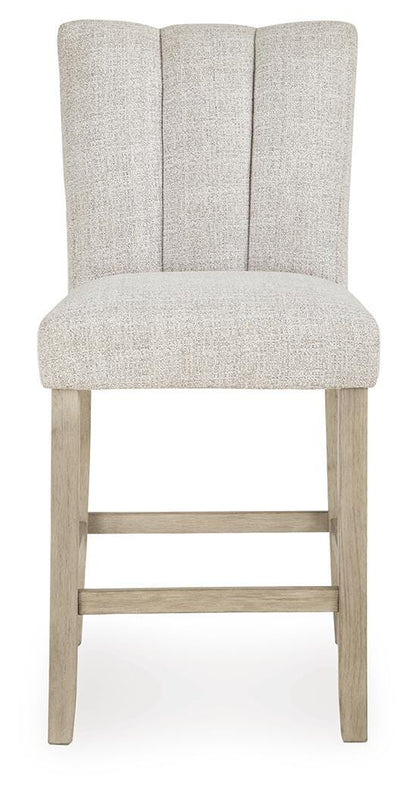 Karmenton Upholstered Barstool (2/CN)