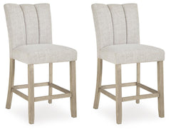 Karmenton Upholstered Barstool (2/CN)