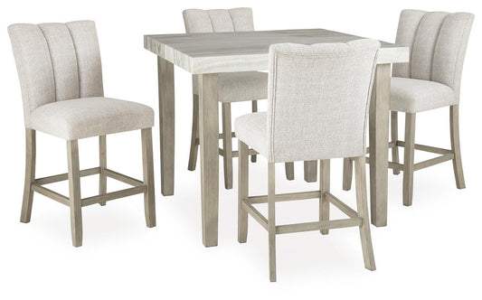 Karmenton 5PC Counter Dining Set