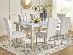 Karmenton 7PC Dining Set Package + FREE 6'-3" x 9'-6" Rug & 5PC Accessory Set