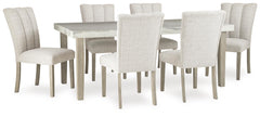 Karmenton 7PC Dining Set Package + FREE 6'-3" x 9'-6" Rug & 5PC Accessory Set