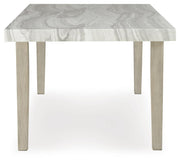 Karmenton 7PC Dining Set Package + FREE 6'-3" x 9'-6" Rug & 5PC Accessory Set