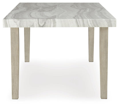 Karmenton 7PC Dining Set Package + FREE 6'-3" x 9'-6" Rug & 5PC Accessory Set