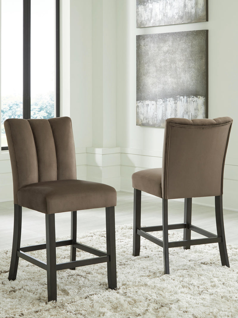 Jazmore Upholstered Barstool (2/CN)