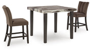 Jazmore Counter Height Dining Table and 2 Barstools