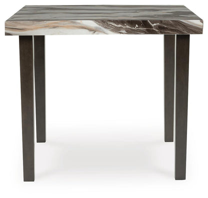 Jeshina Counter Height Dining Table and 4 Barstools