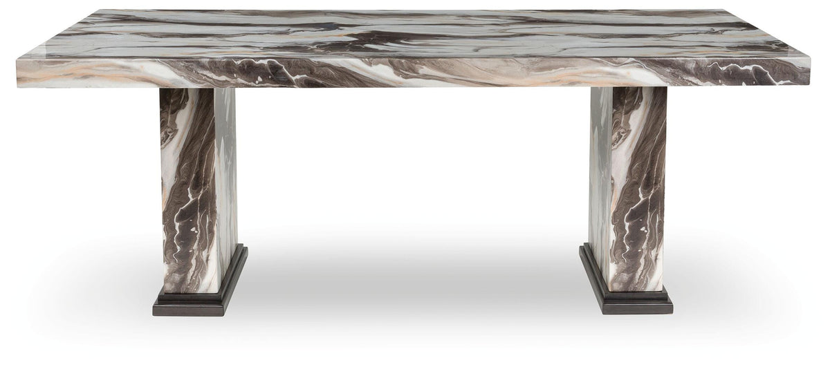 Jeshina Dining Table and 6 Chairs