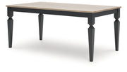 Plazaton Rectangular Dining Room Table