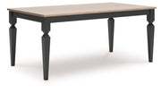 Plazaton Rectangular Dining Room Table