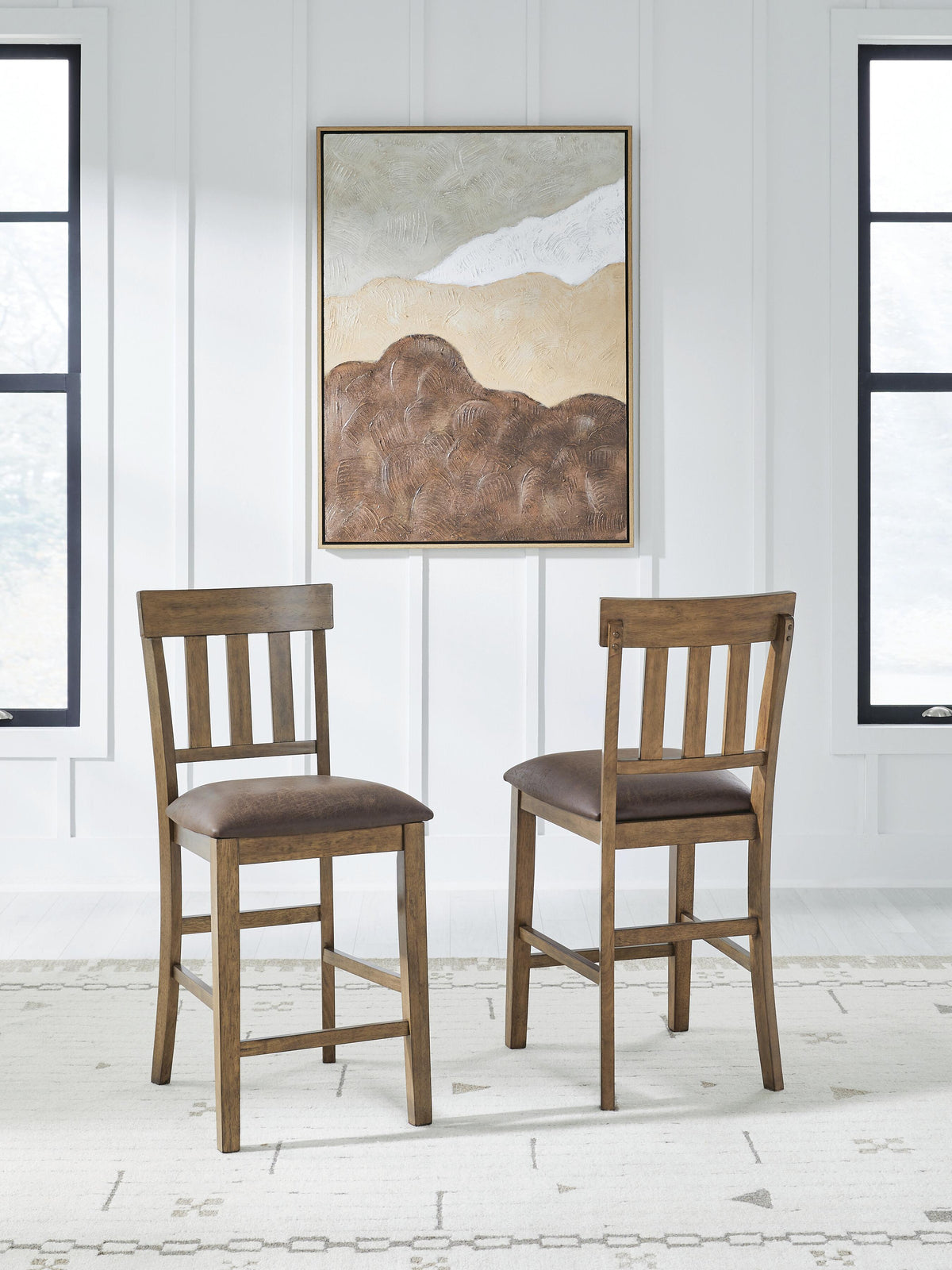 Broxtyn Upholstered Barstool (2/CN)
