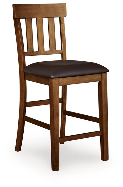 Ralene Counter Height Dining Table and 4 Barstools