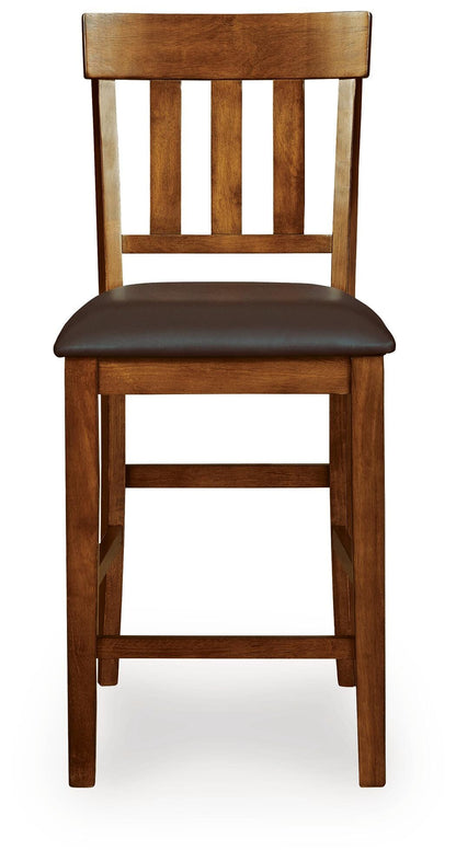 Ralene Counter Height Dining Table and 4 Barstools