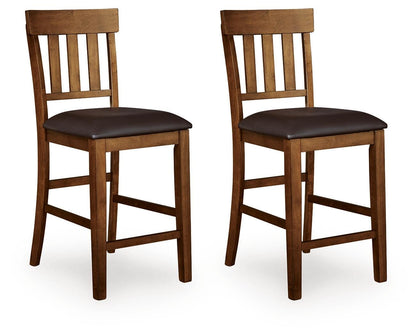 Ralene Counter Height Dining Table and 4 Barstools