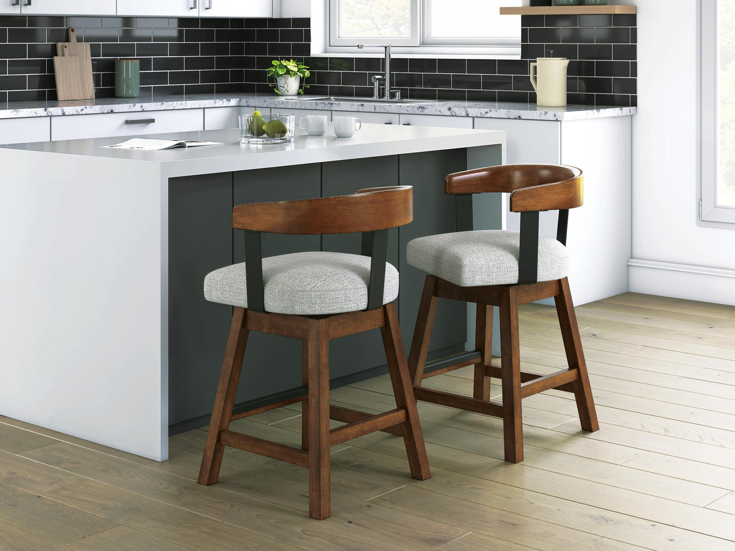 Ralene UPH Swivel Barstool