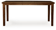 Ralene Counter Height Dining Table and 4 Barstools