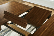 Ralene Counter Height Dining Table and 8 Barstools