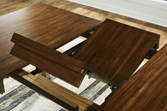 Ralene Counter Height Dining Table and 8 Barstools