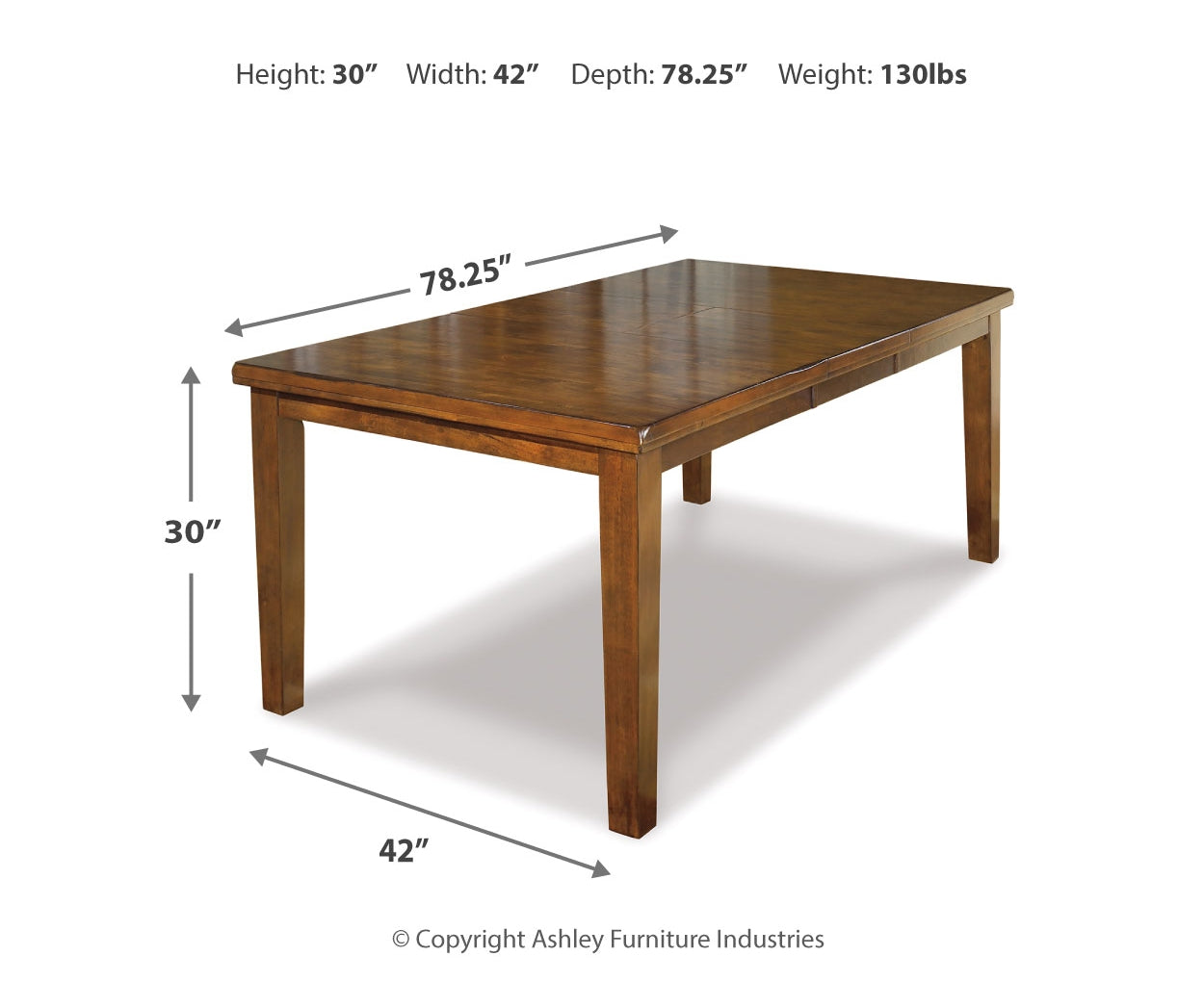 Ralene Dining Table and 6 Chairs