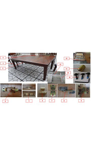 Ralene RECT DRM Butterfly EXT Table