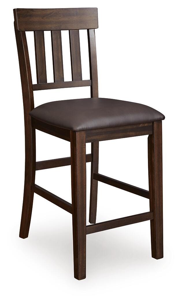 Haddigan Counter Height Dining Table and 4 Barstools