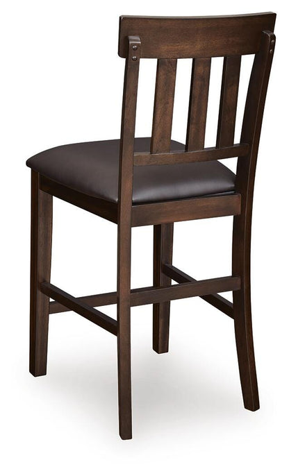 Haddigan Counter Height Dining Table and 6 Barstools