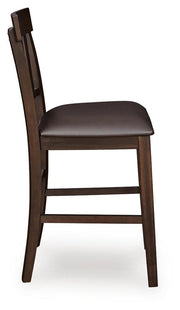 Haddigan Counter Height Dining Table and 4 Barstools