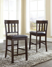 Haddigan Counter Height Dining Table and 4 Barstools
