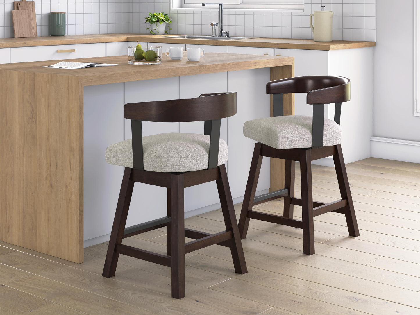 Haddigan UPH Swivel Barstool