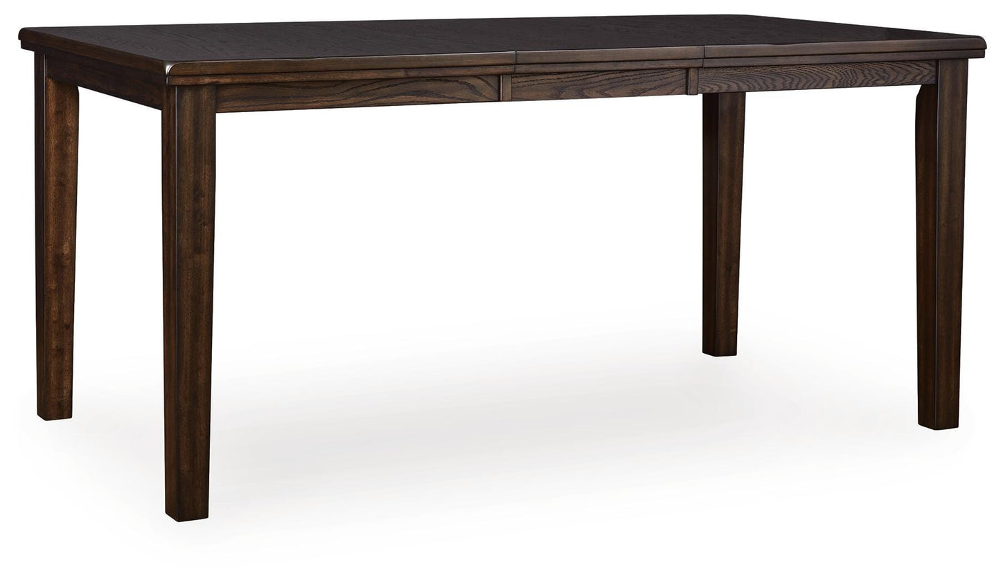 Haddigan Counter Height Dining Table and 6 Barstools