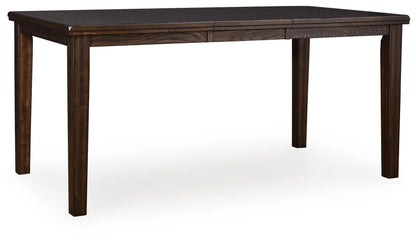 Haddigan Counter Height Dining Table and 6 Barstools