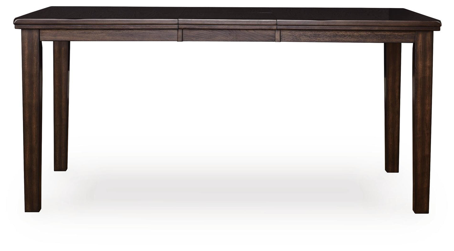 Haddigan Counter Height Dining Table and 6 Barstools