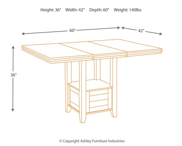 Haddigan Counter Height Dining Package