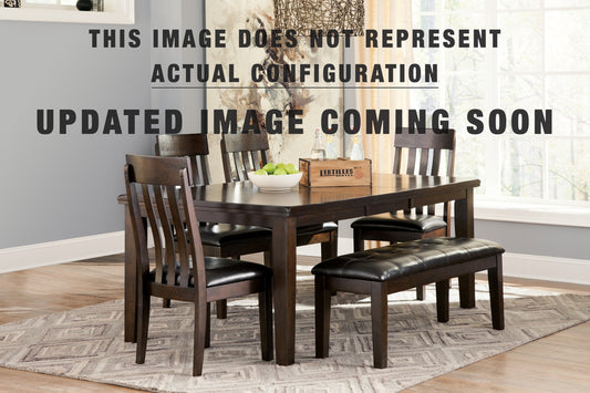 Haddigan Counter Height Dining Table and 4 Barstools