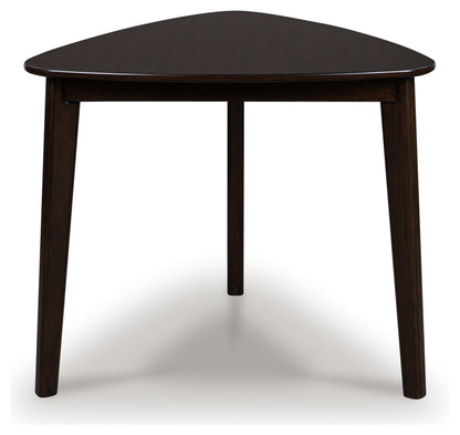 Dantenton Triangle Dining Room Table