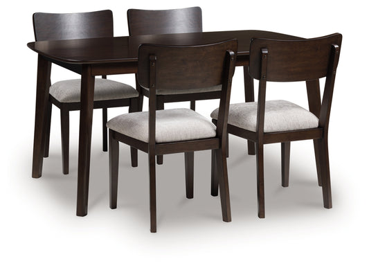 Dantenton Dining Room Table Set (5/CN)