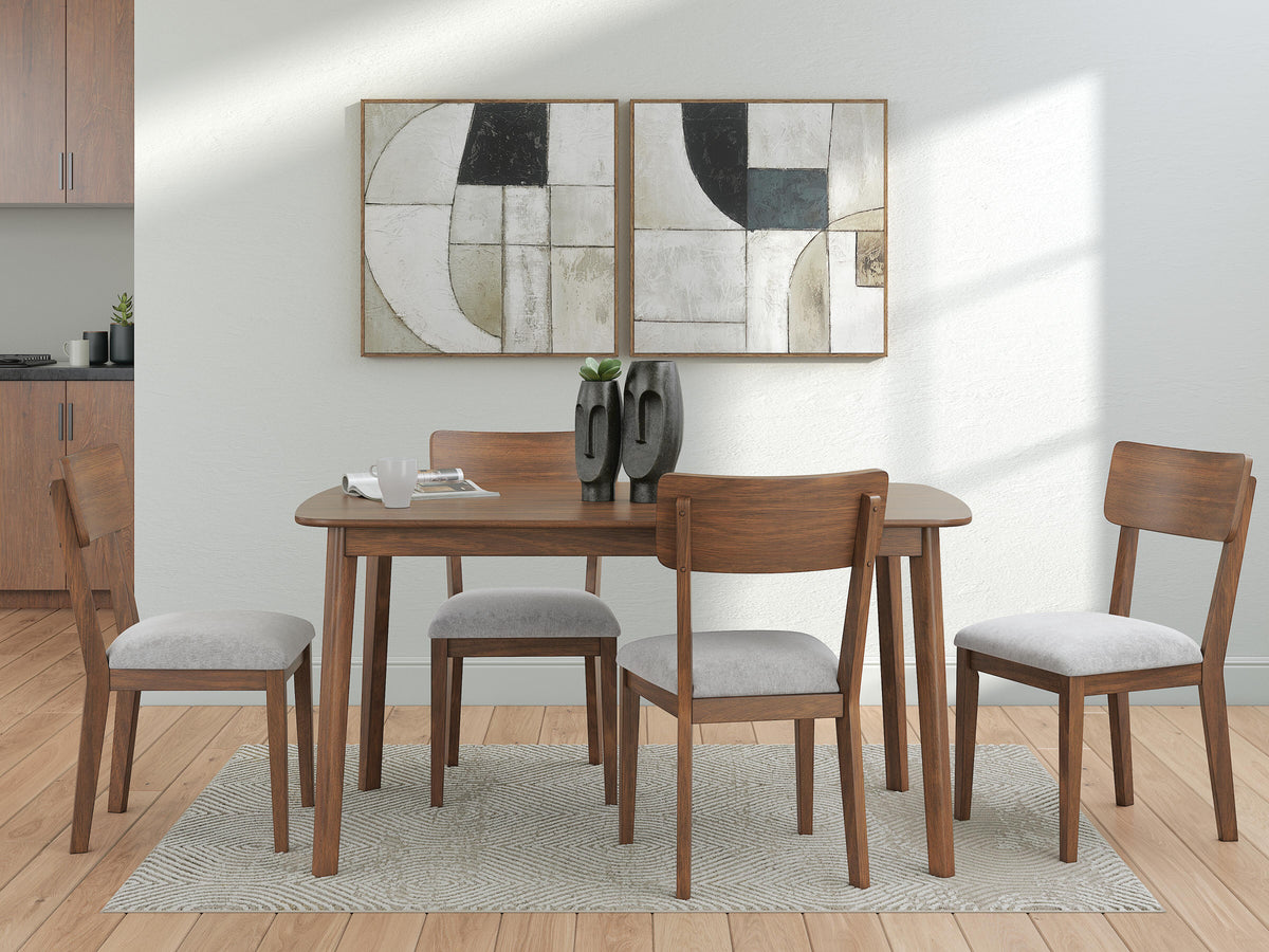 Lyncott Dining Room Table Set (5/CN)
