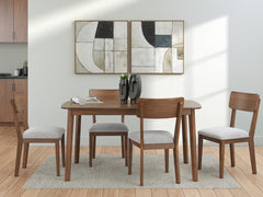 Lyncott Dining Room Table Set (5/CN)
