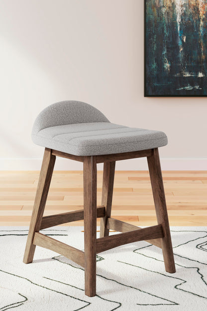 Lyncott Counter Height Bar Stool (Set of 2)