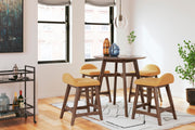 Lyncott Counter Height Bar Stool (Set of 2)