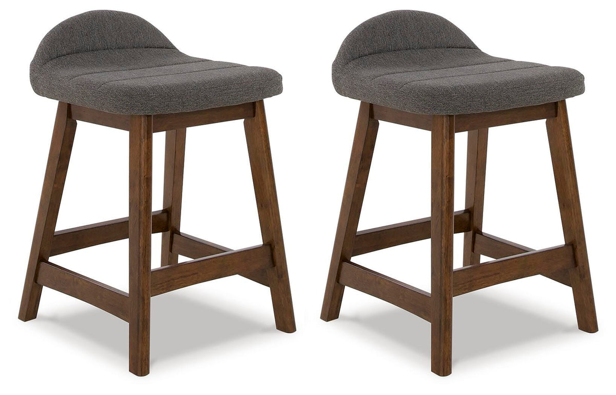 Lyncott Upholstered Barstool (2/CN)