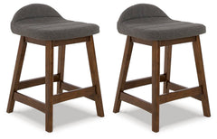 Lyncott Upholstered Barstool (2/CN)