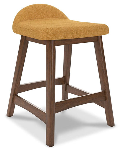 Lyncott Counter Height Bar Stool (Set of 2)
