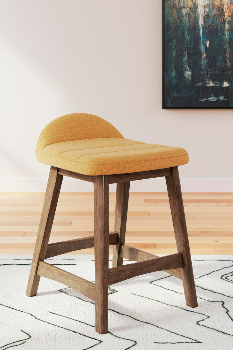 Lyncott Counter Height Bar Stool (Set of 2)