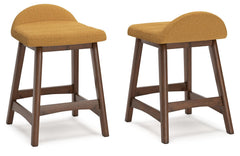 Lyncott Counter Height Bar Stool (Set of 2)